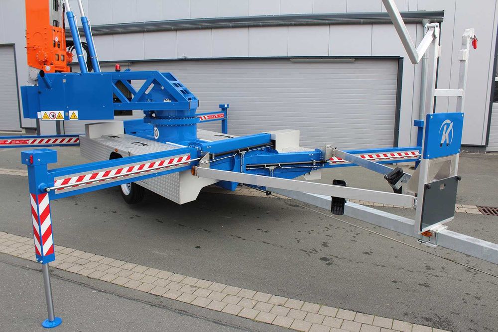 Klaas K400 RSX, diesel, dźwig dekarski na przyczepie DMC 3,5t, . nowy