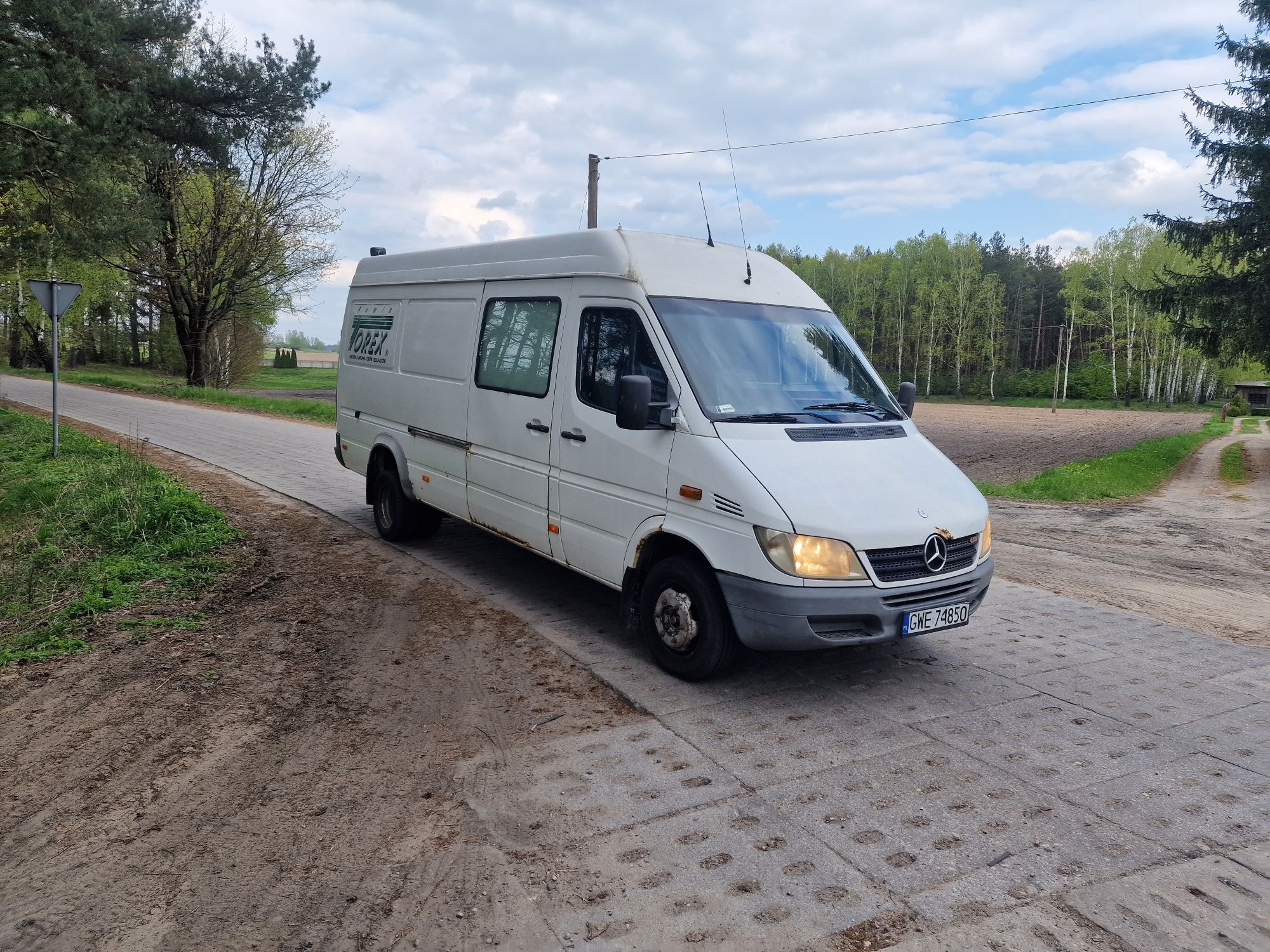 Mercedes sprinter 2.7cdi 2003r 416 zarejstrowany