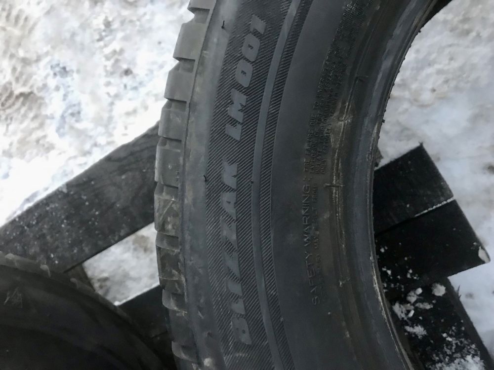 bridgestone blizzak lm001 215/65r17 нові склад оригінал зима комплект