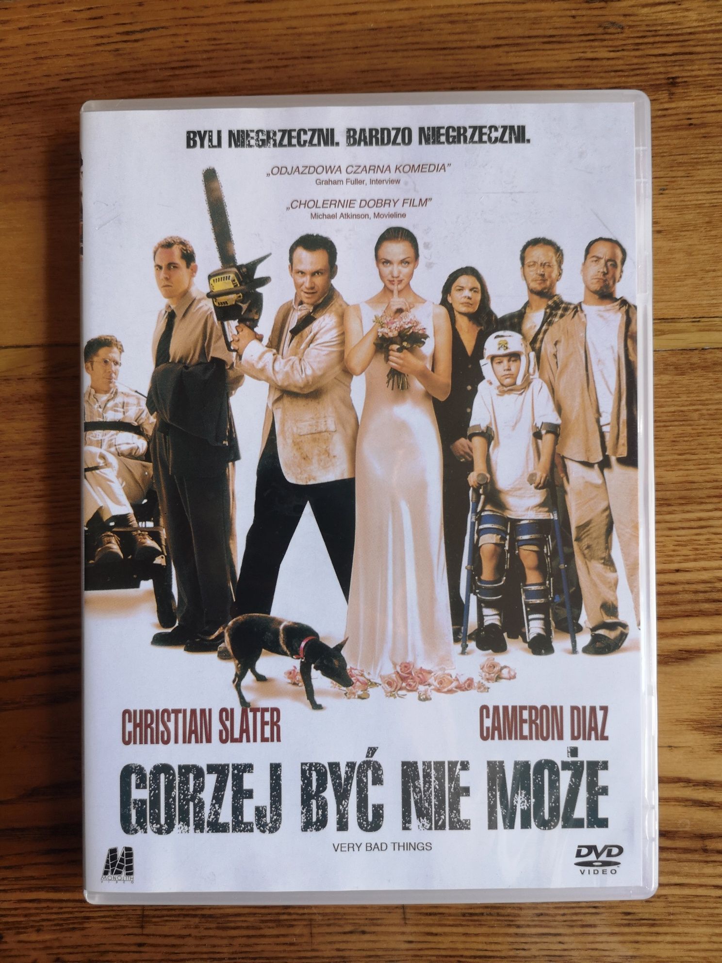 Płyta DVD: Gorzej być nie może - Christian Slater, Cameron Diaz