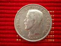 1 korona 1939 G. Szwecja SVERIGE Gustaf V * moneta srebrna Ag .800