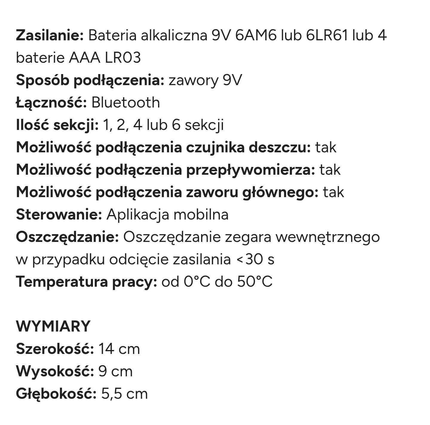 Sterownik zewnętrzny nawadniania smart Solem BL-IP1
