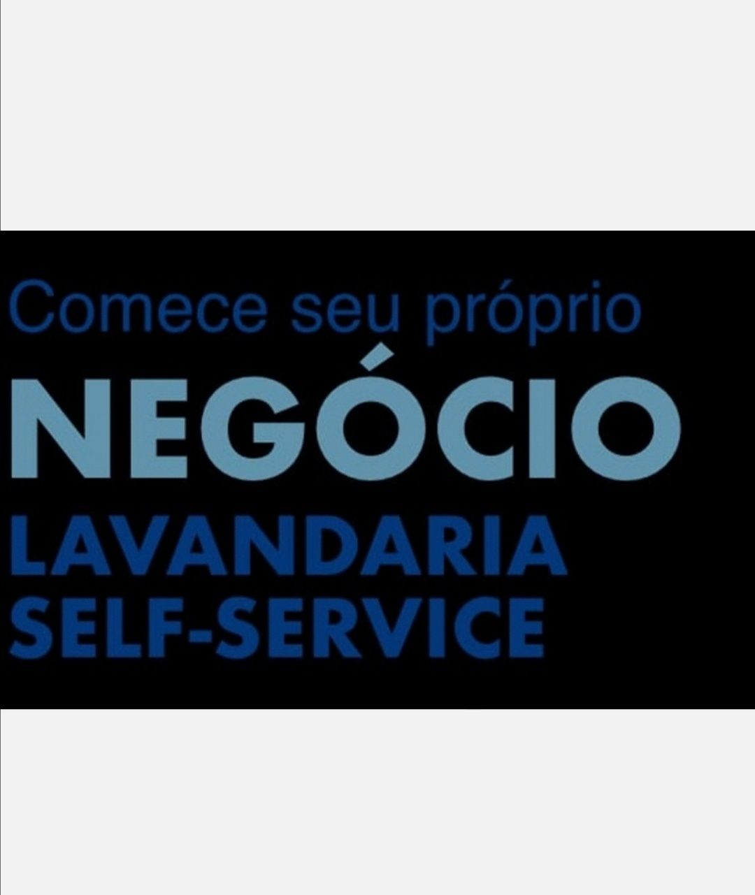 Comece o seu próprio negócio de lavandaria Self-service