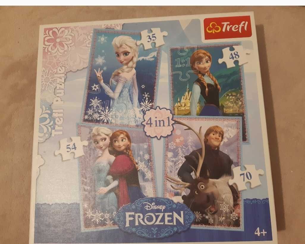 Puzzle Kraina Lodu Frozen Elza