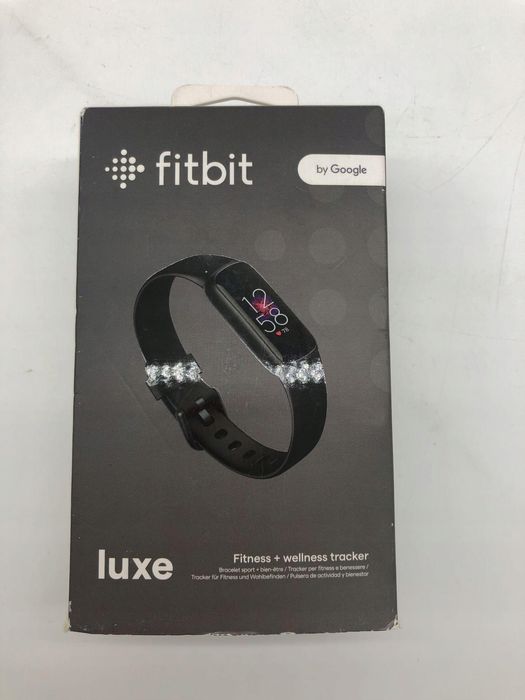 Fitbit Luxe Tracker Zdrowia i Fitness z Premium Czarny do 5 dni pracy