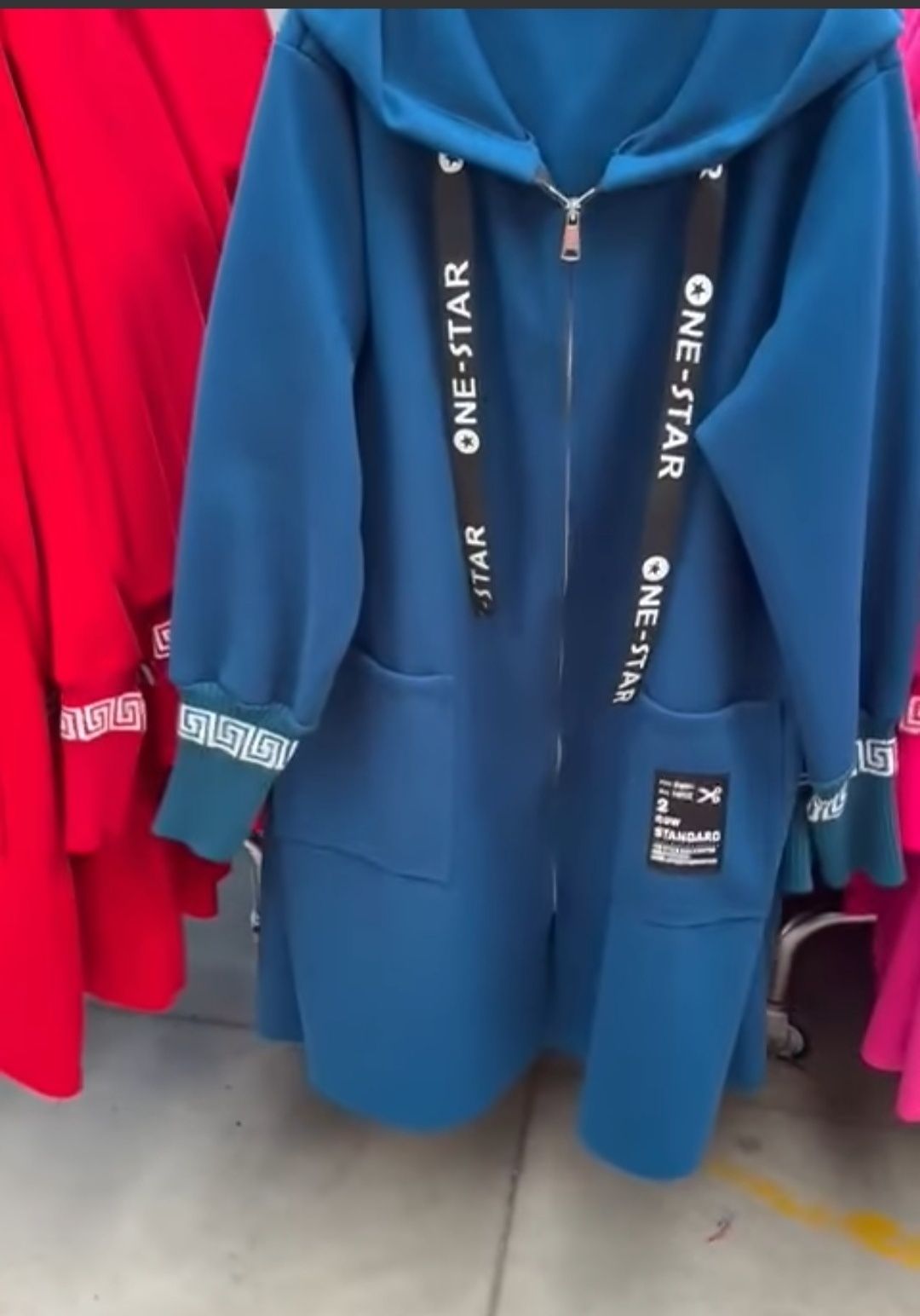 Płaszcz flauszowy rozmiar 2 XL