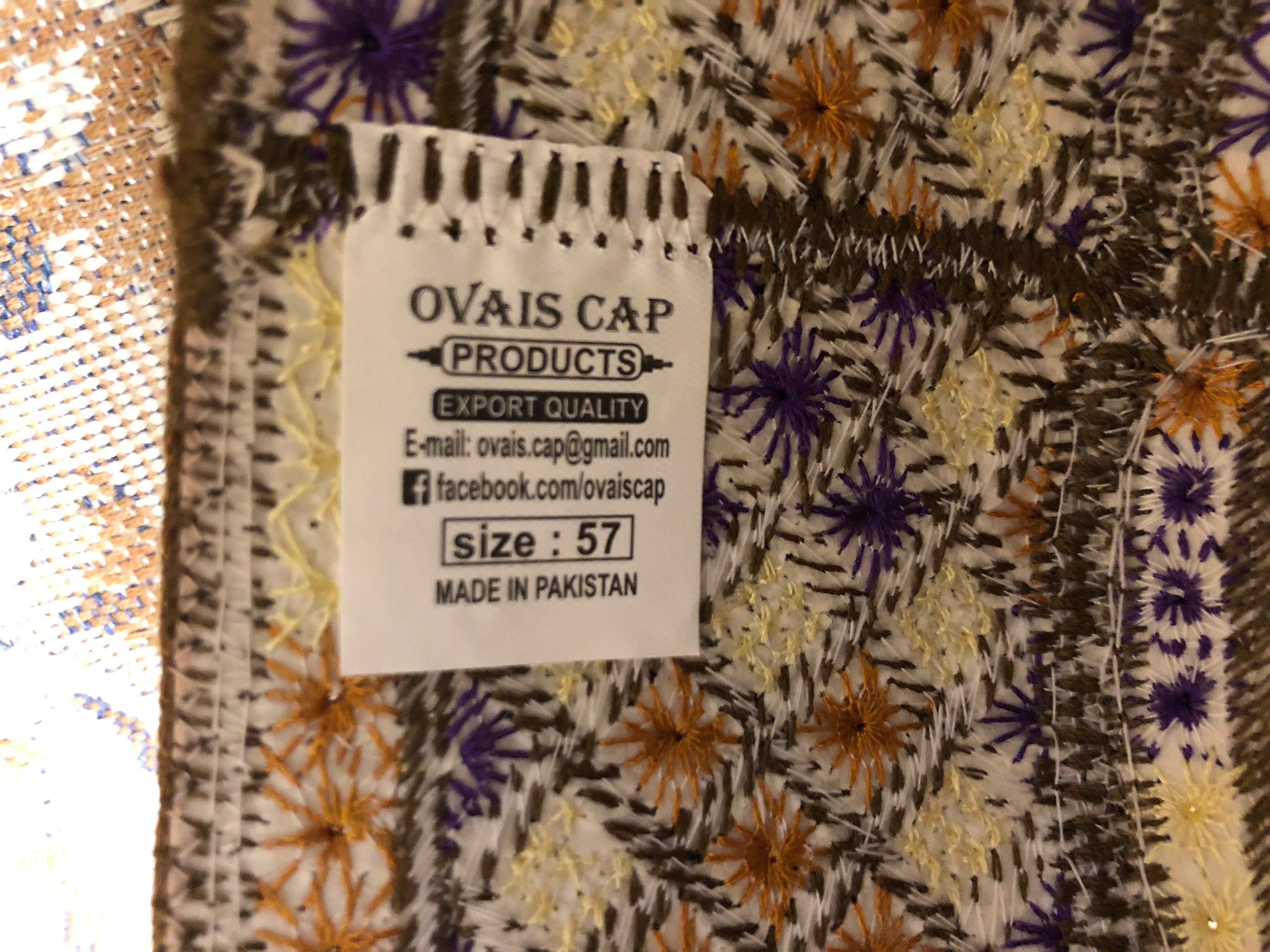тюбетейка шапка для хаджу Peci ovais motif