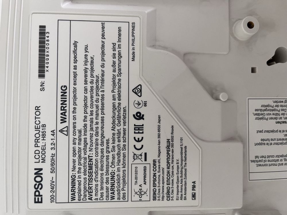 Projektor Epson EH-TW5600 Full HD