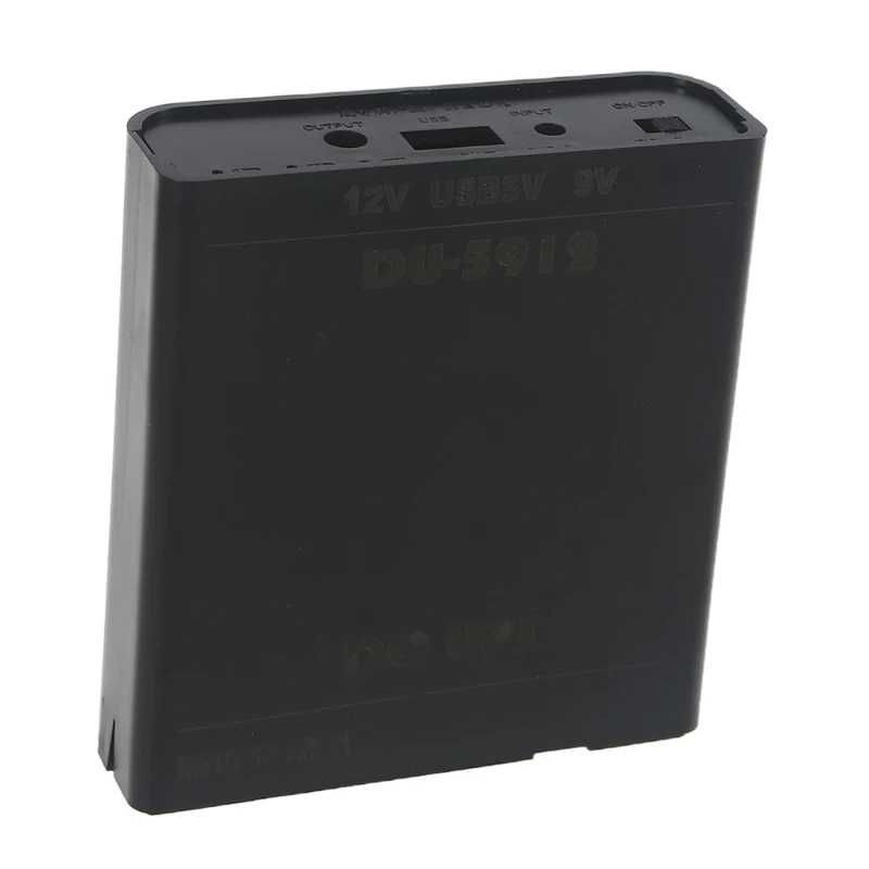 ДБЖ UPS для WiFi роутера 5V USB + 9V + 12V 3x 18650 DU-5912