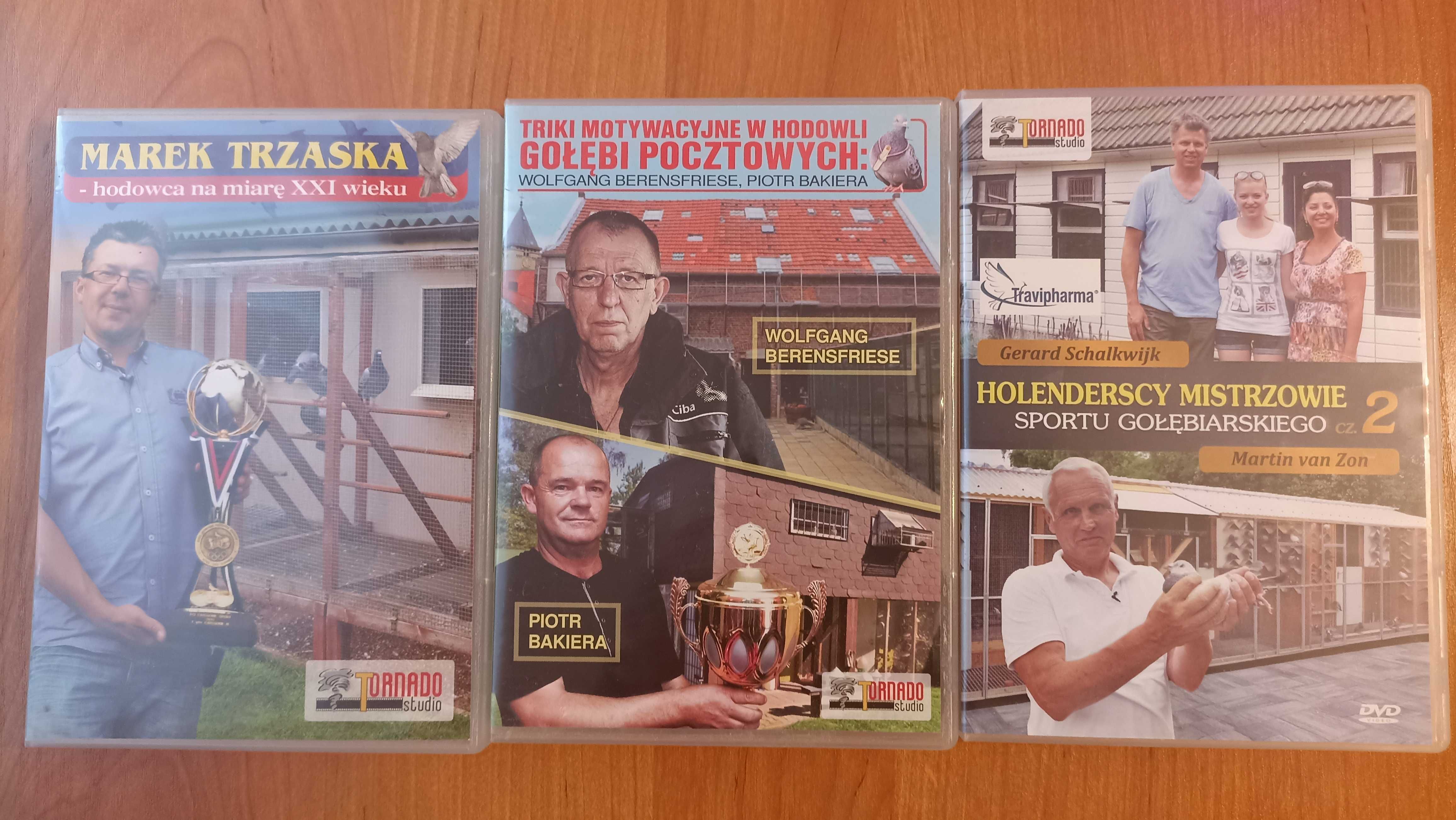 Filmy o hodowlach gołębi- Trzaska, Bakiera, Berensfriese, Schalkwijk