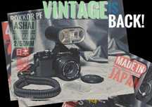 Vintage-retro analogowy aparat fotograficzny Pentax