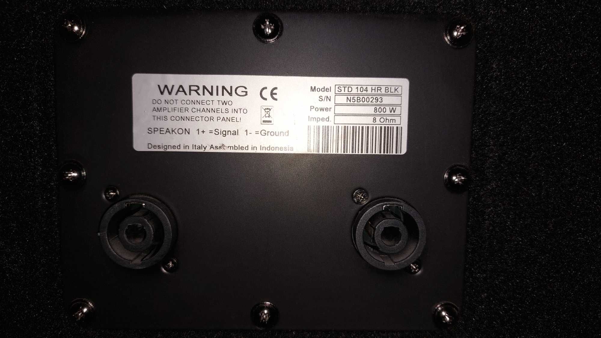 Markbass STD 104 HR BLK 800W 4x10