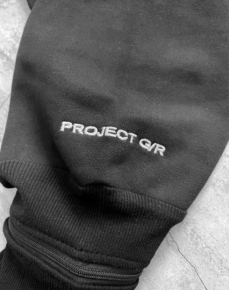 Нова зіп худі Project G/R MASTERMIND чорного кольору