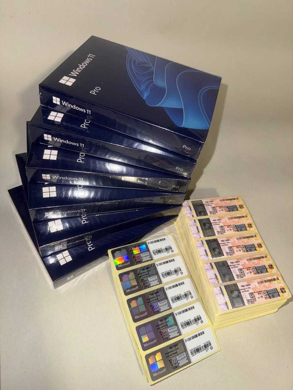 Ключ Windows 11та10 PRO HOME Наклейка Стікер Ліцензія OEM Stickers COA
