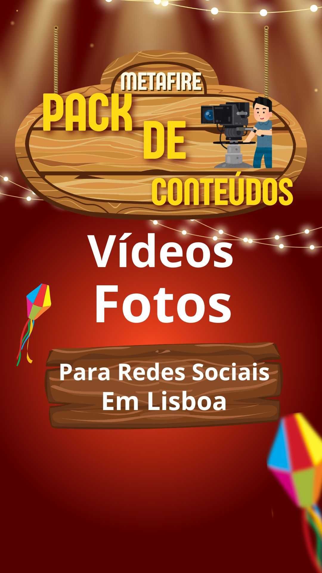 Fotografia e video basico com qualidade conteúdo social