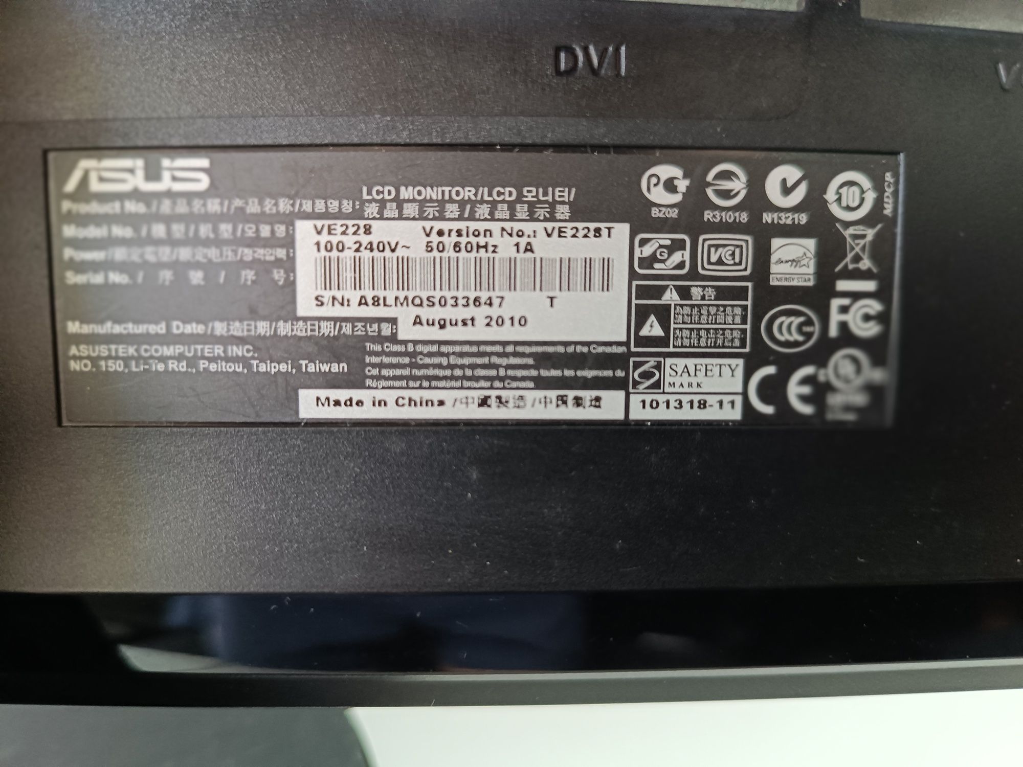 Monitores para PC ASUS