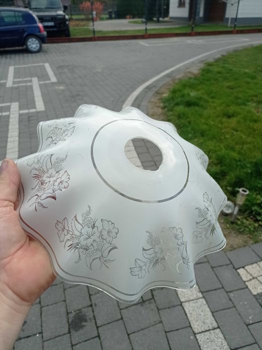 Sprzedam stery klosz do lampy wiszącej PRL