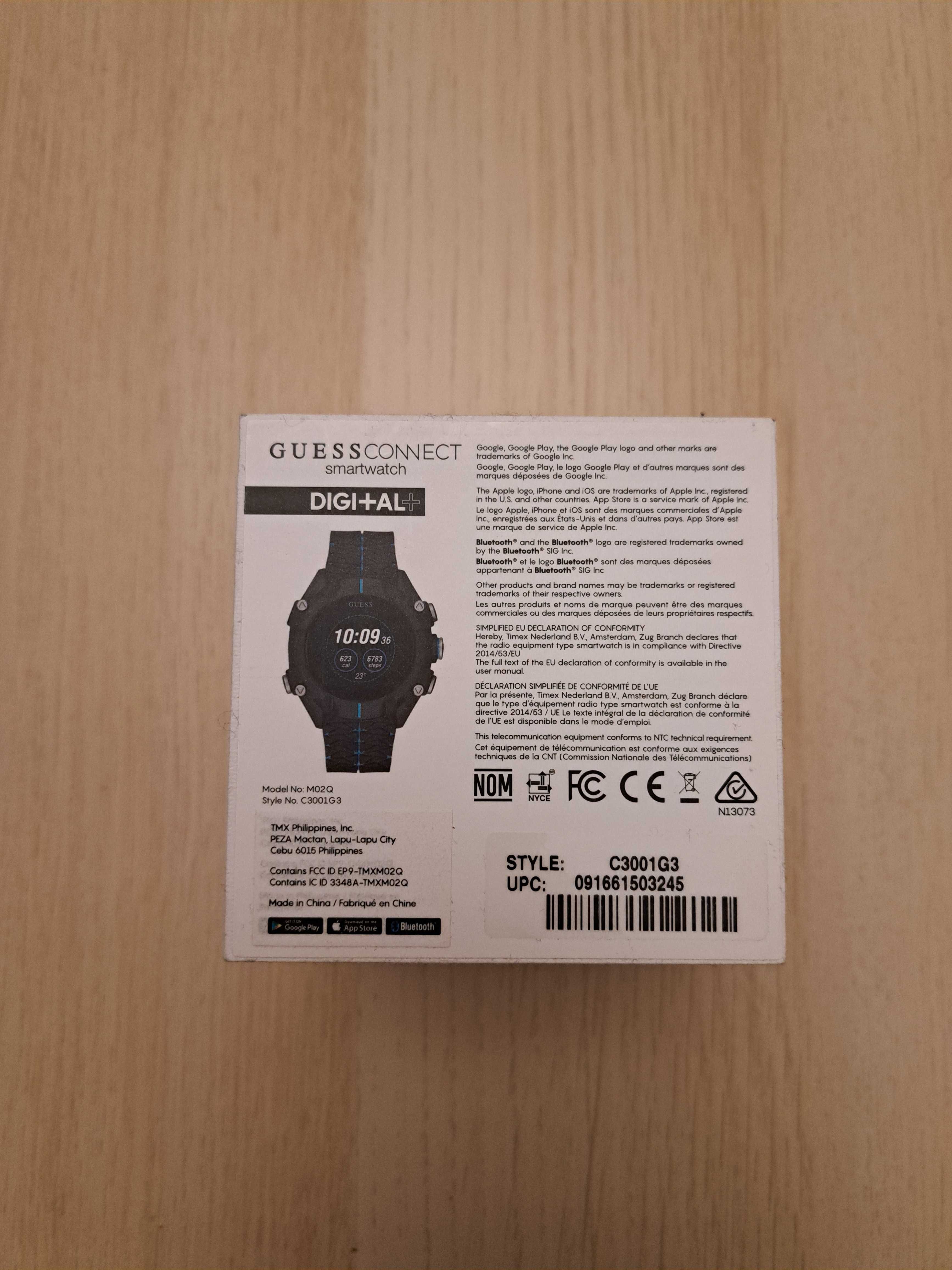 Guess Connect - Smartwatch - Zegarek elektroniczny