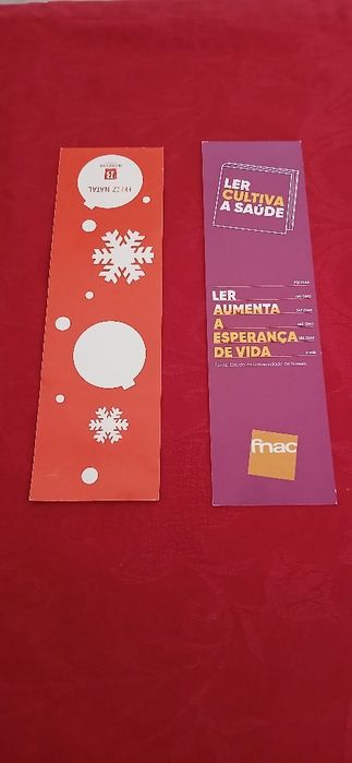 Marcadores para livros, novos