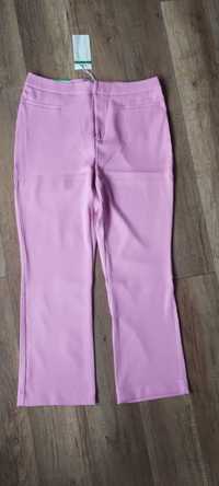 Różowe spodnie damskie Sinsay r.42