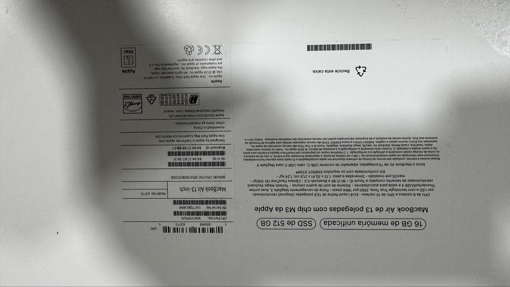 MacBook Air 13 polegadas