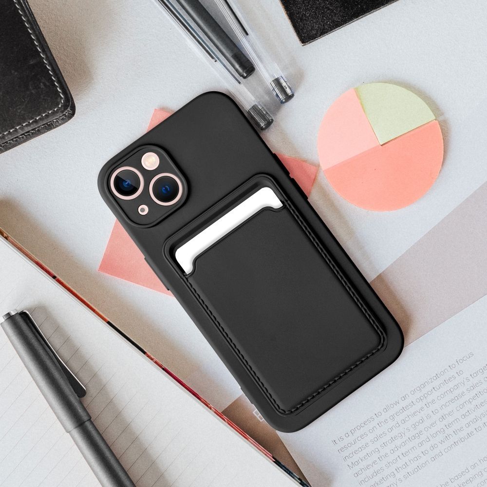 Futerał CARD CASE do IPHONE 14 Pro Max czarny