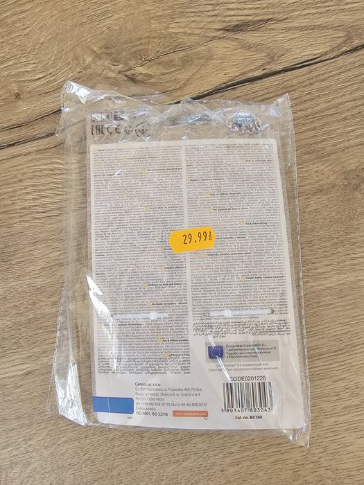 Nowy gryzak drewniano-sylikonowy canpol babies