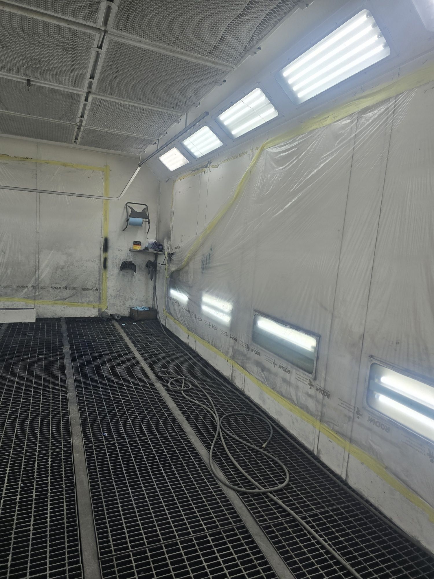 Estufa Pintura completa 8 metros 2 motores
