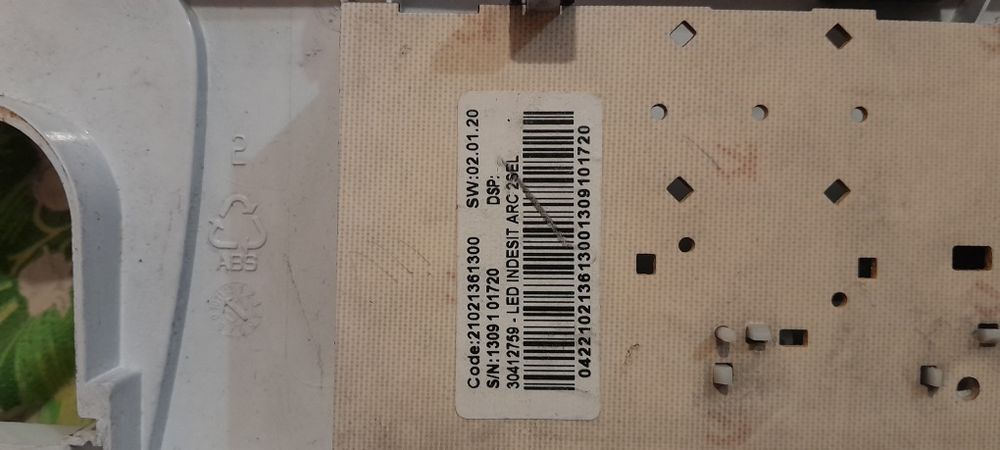Плата управления для стиральной машины Indesit WISL103