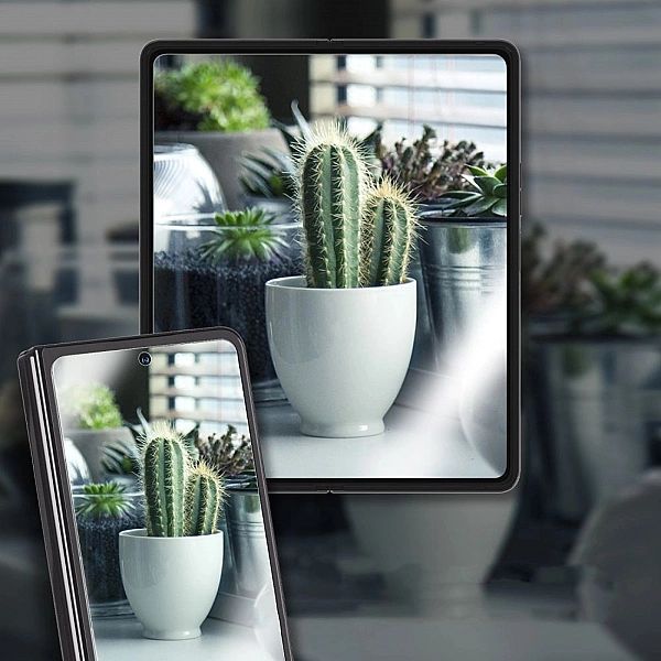 Folia Ochronna Whitestone All-in-one 2-set Galaxy Z Fold 5 Clear