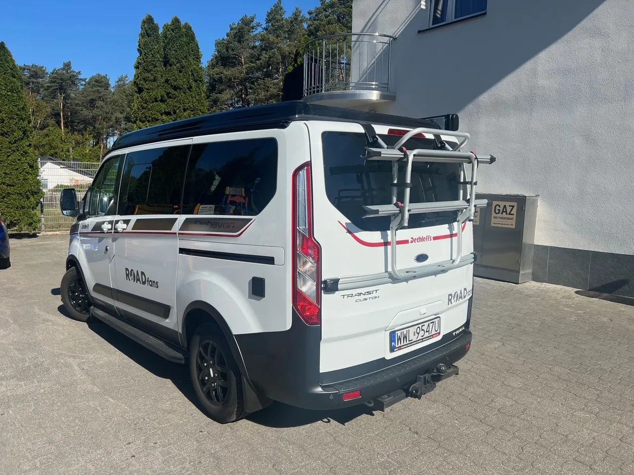 Dethleffs Globevan  Dethleffs Globevanna na bazie Ford Custom TRAIL - Stan jak nowy camper