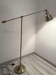 Lampa podłogowa metaliczna złota Ikea