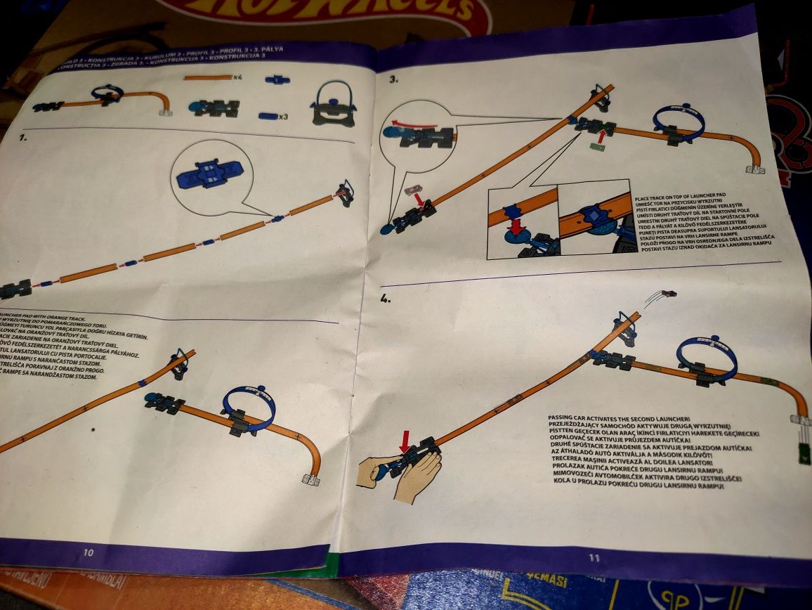 Трек  Hot Wheels DGD29 переносной