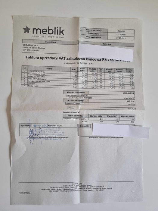 Meble dla dzieci - Meblik