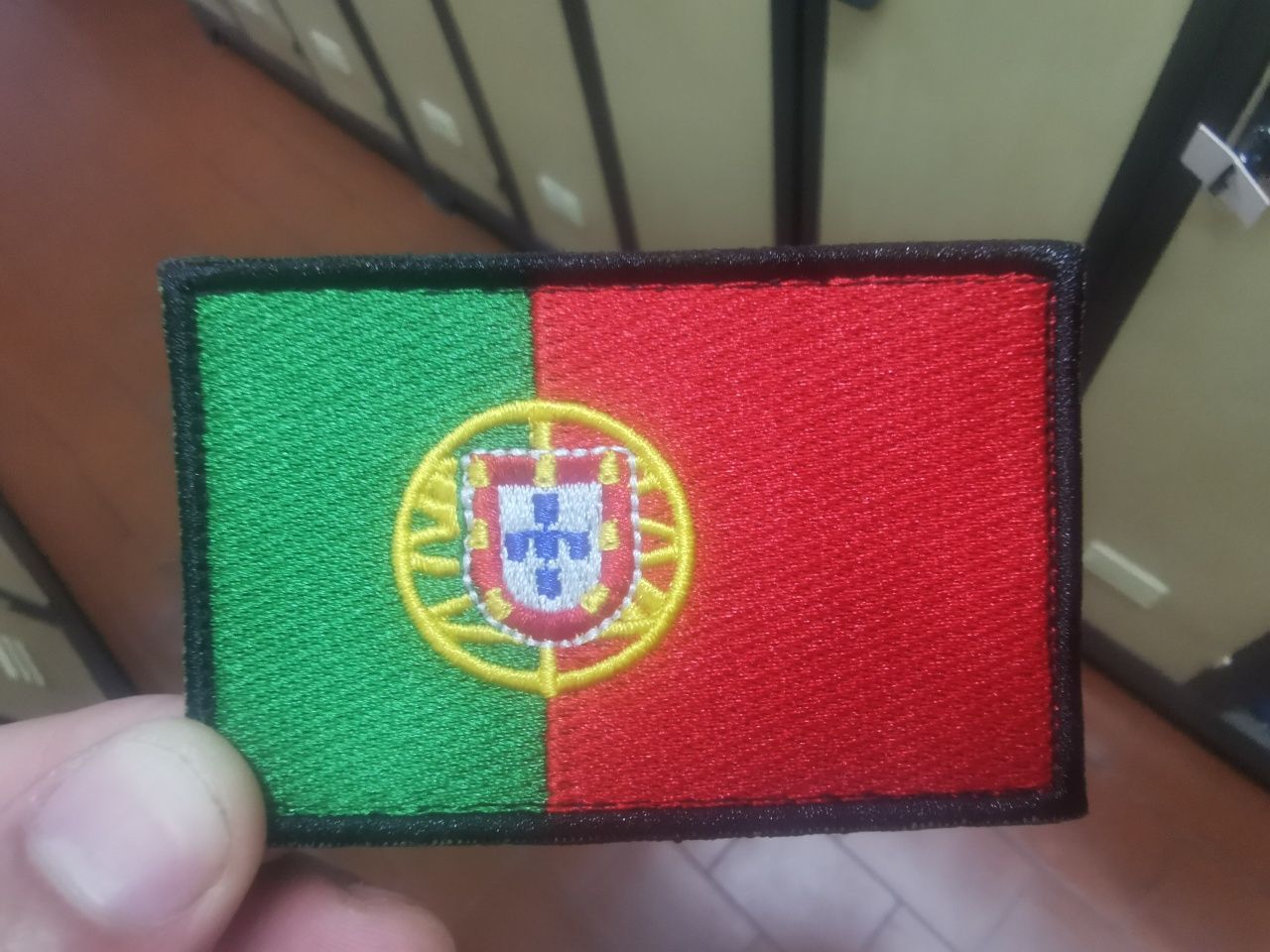Pach Velcro Bandeira Portugal
