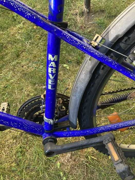 Rower marvel górski mtb niebieski koła 26