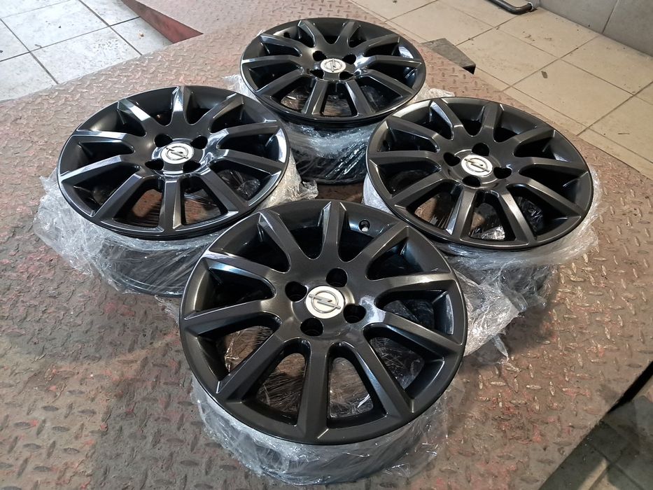 Alufelgi 16 Opel Astra H Corsa D E 4x100 Czarne