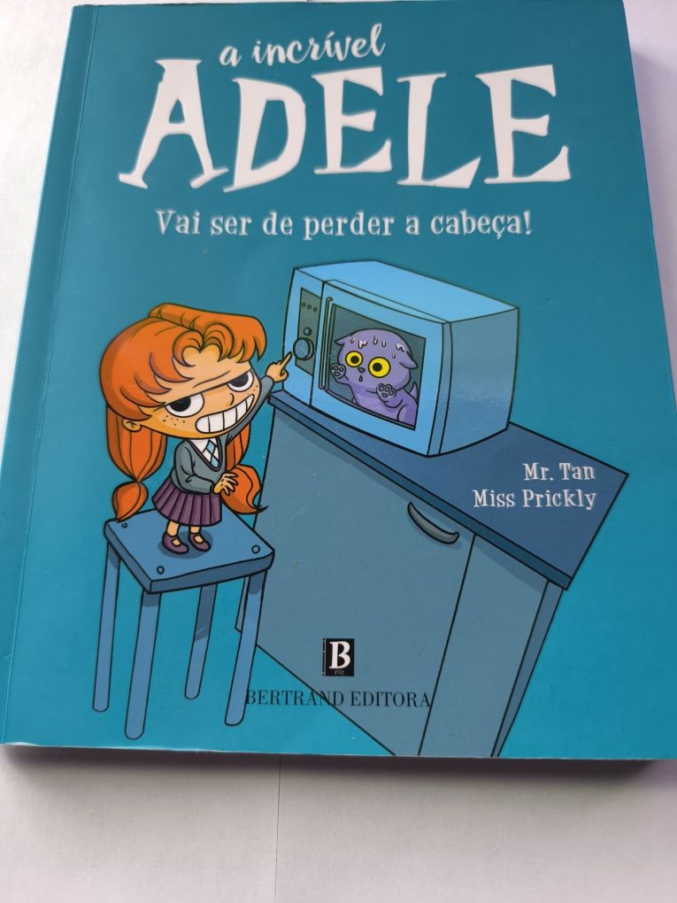 Livro a incrível ADELE - Vai ser de perder a cabeça!
