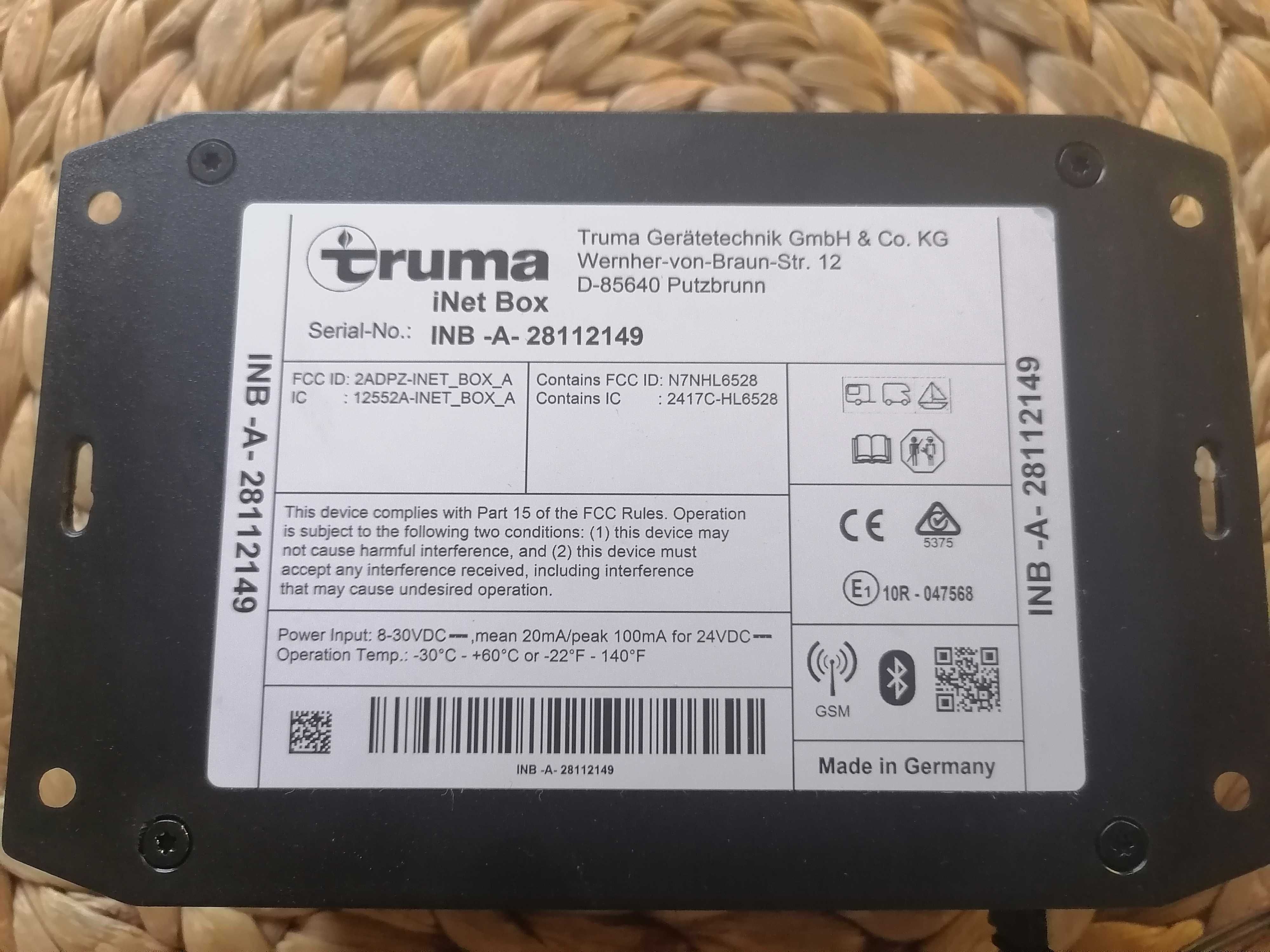 Sterownik Truma  iNET BOX