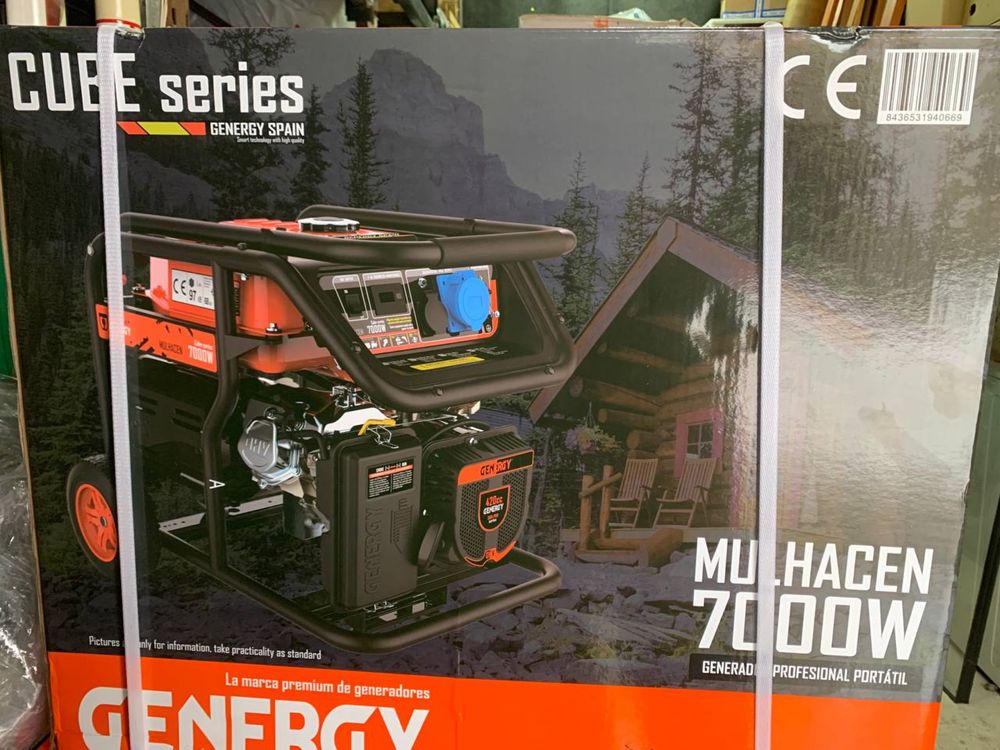 В наявності 12 штук! Генератор бензиновий GENERGY MULHACEN 7 кВт