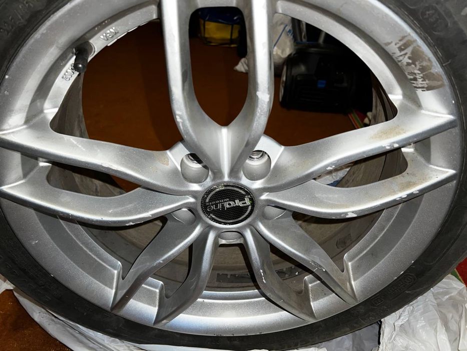 Диски с зимней резиной 5х112 r17 225/45/17 (audi a3)