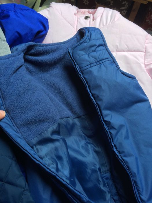 Spodnie ocieplane na zimę, r.80, stan bdb