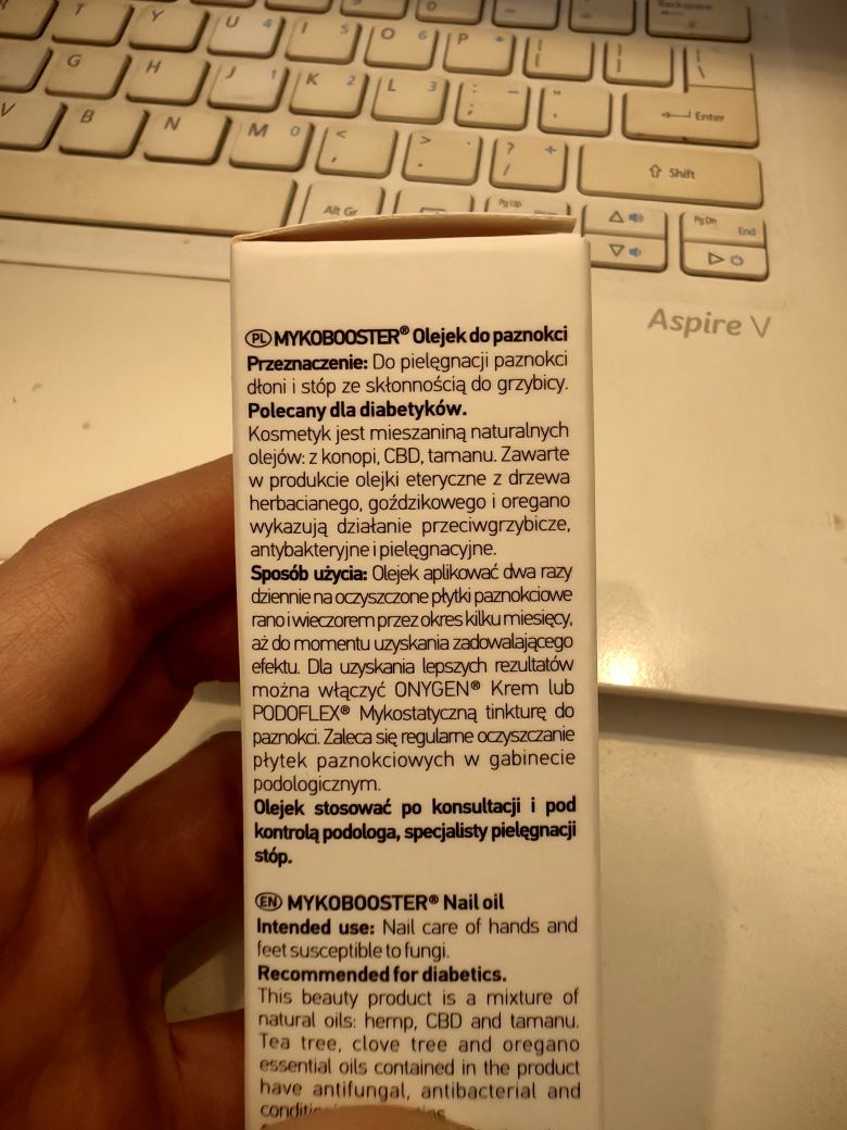 Phodophatm Mykobooster olejek do paznokci