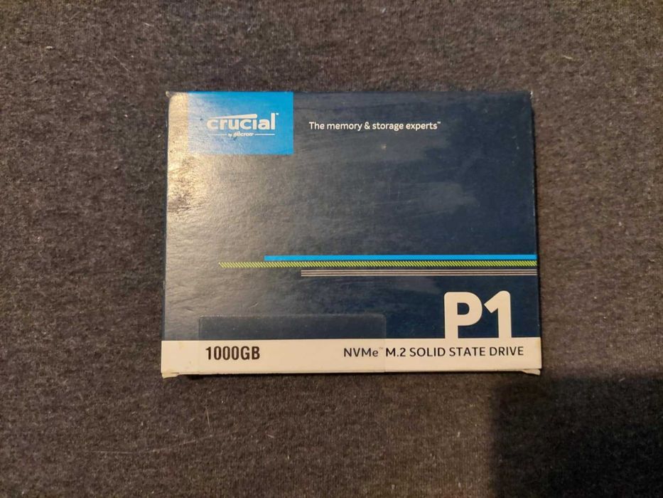 Disco Rígido SSD Crucial P1 1TB M.2 2280 3D NVMe PCIe