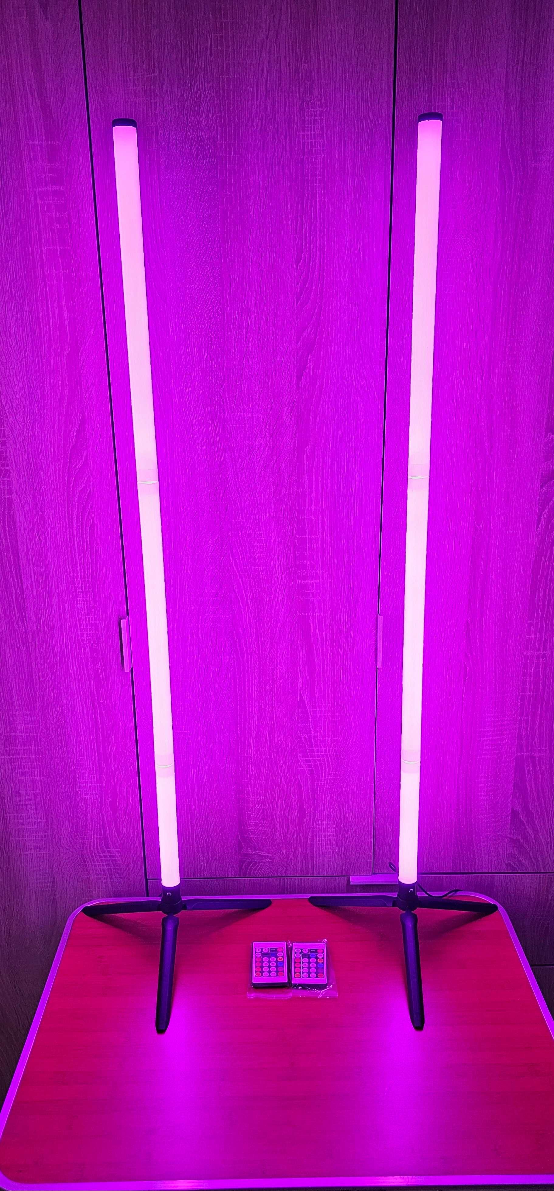 Сучасна Лампа - Торшер RGB LED  з Музичним Режимом Bluetooth Пульт
