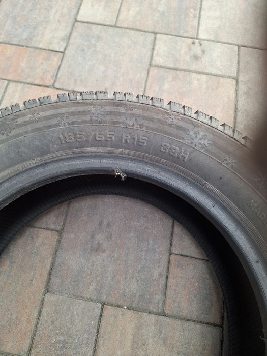 Opony zimowe  w bardzo dobrym stanie