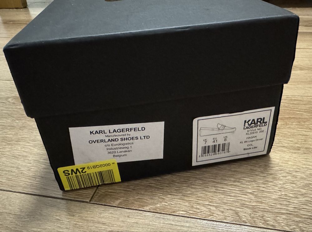 Mokasyny Karl Lagerfeld r. 41, nowe, nieużywane