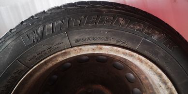 Felgi stalowe z oponami zimowymi Firestone 285/65R15 88T