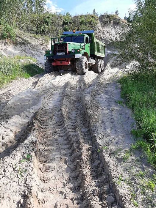 Kraz 256B Wywrotka.Samochód specjalny.