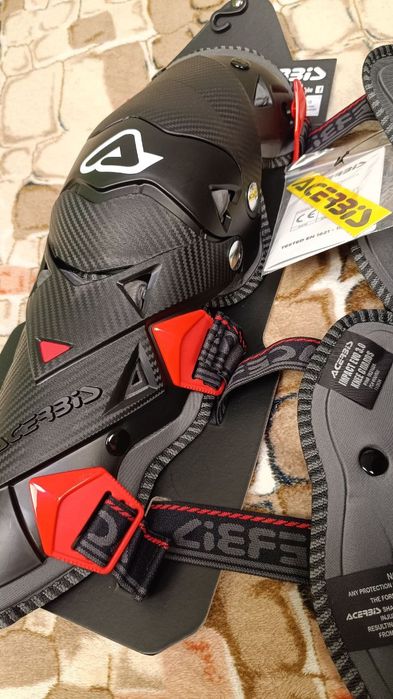 Мотонаколінники Acerbis Impact EVO 3.0 шарнірні наколінники захист кол